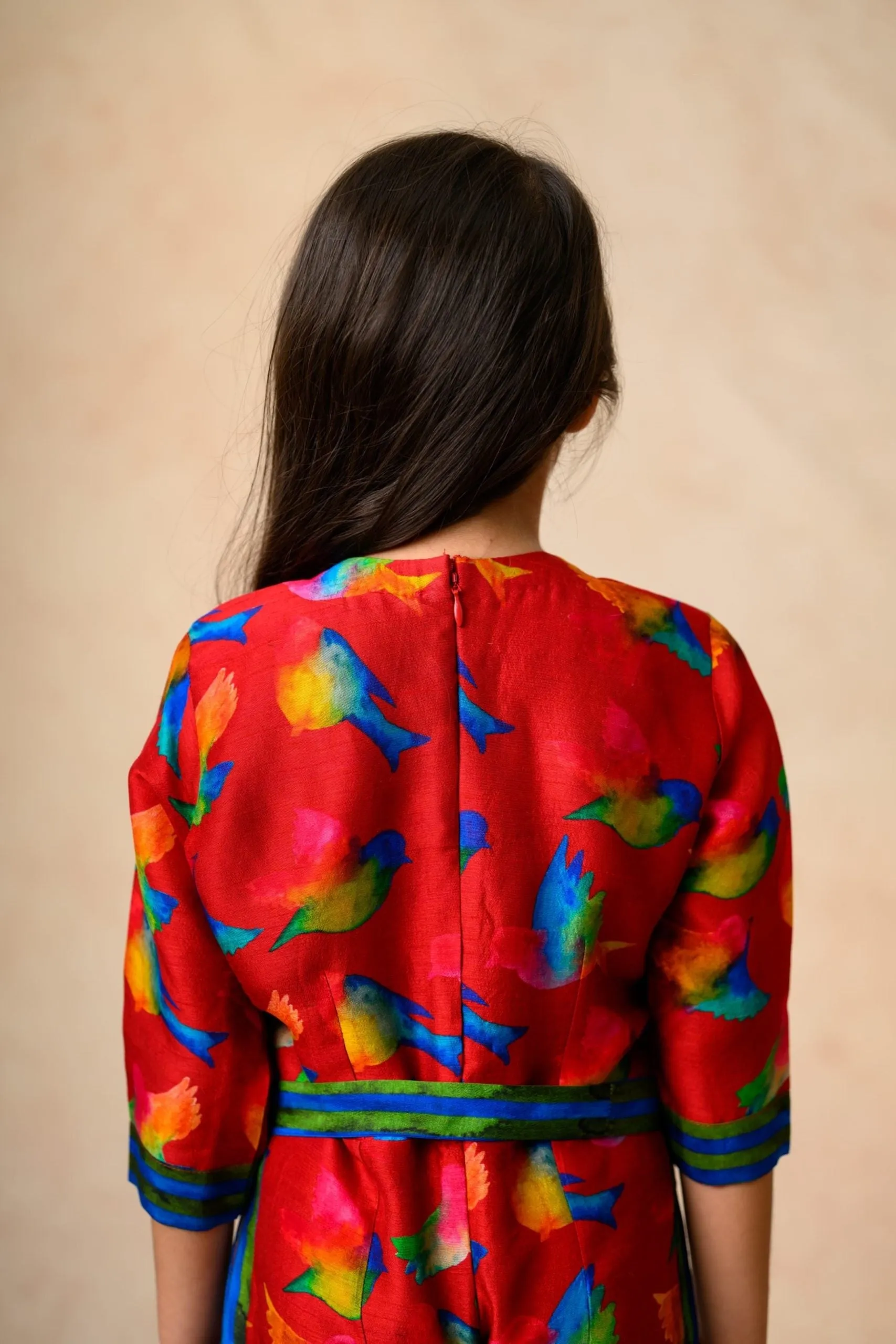 Printed romper
