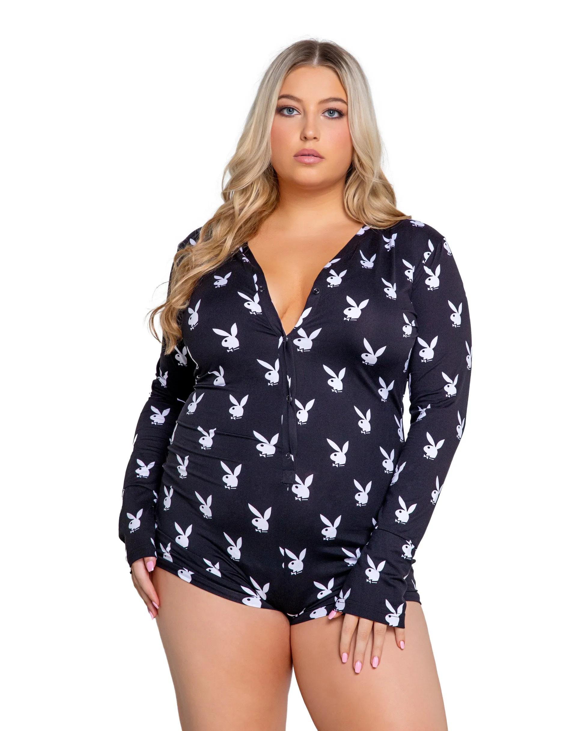 Queen Playboy Slumber Romper