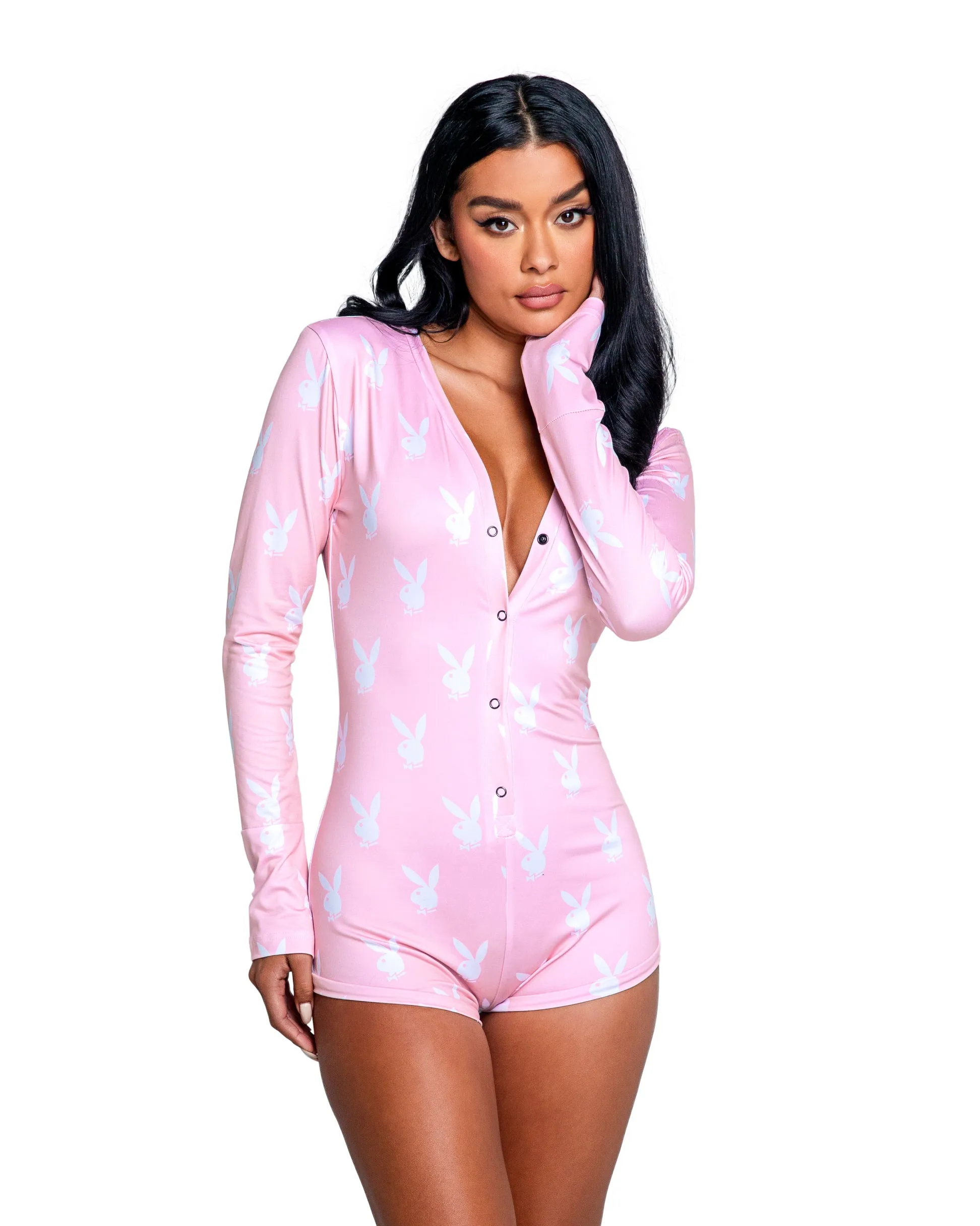Queen Playboy Slumber Romper