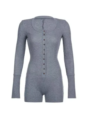 Riyana Long Sleeve Romper