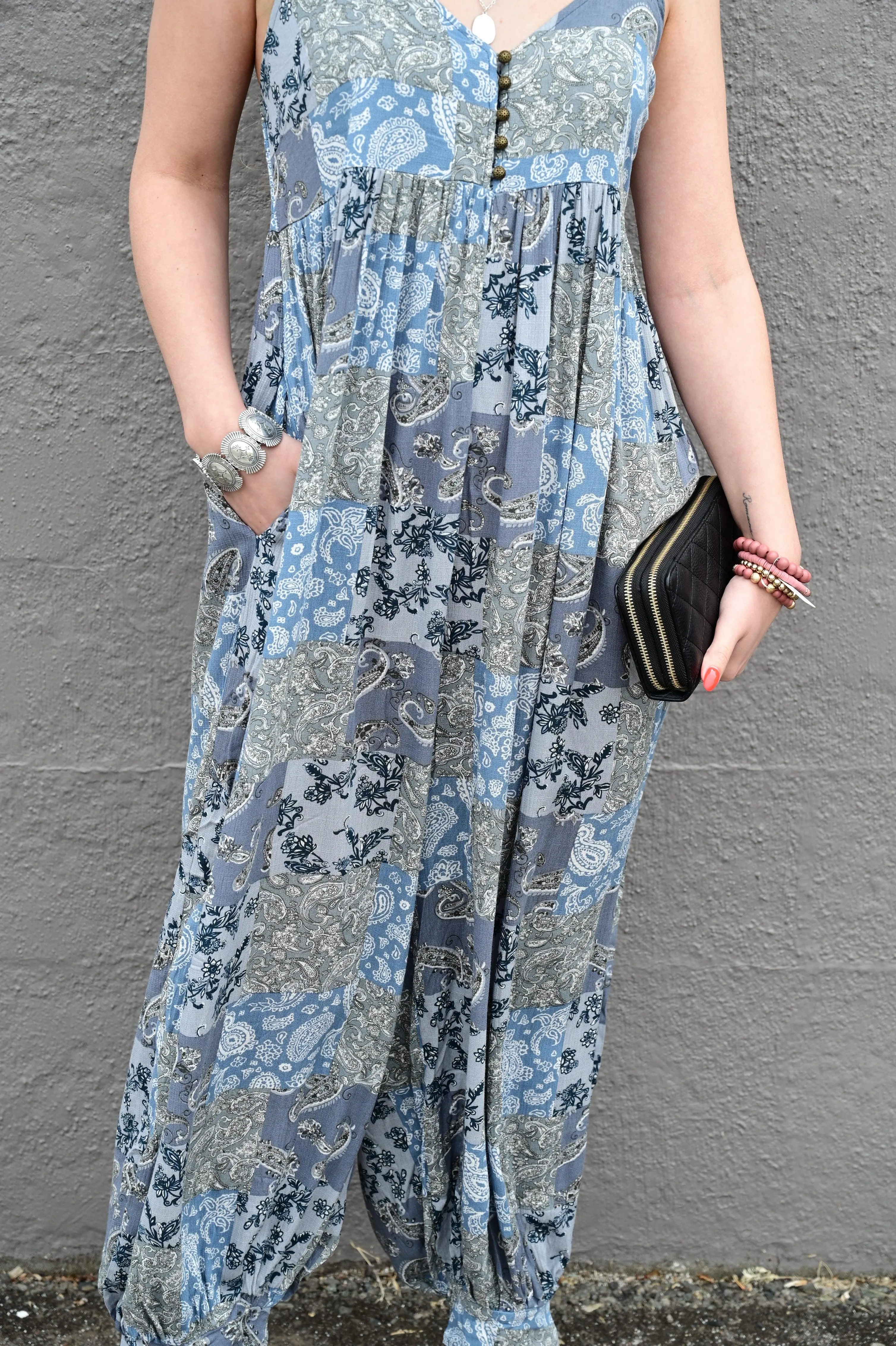 Rustic Rose Jumpsuit (FINAL SALE)