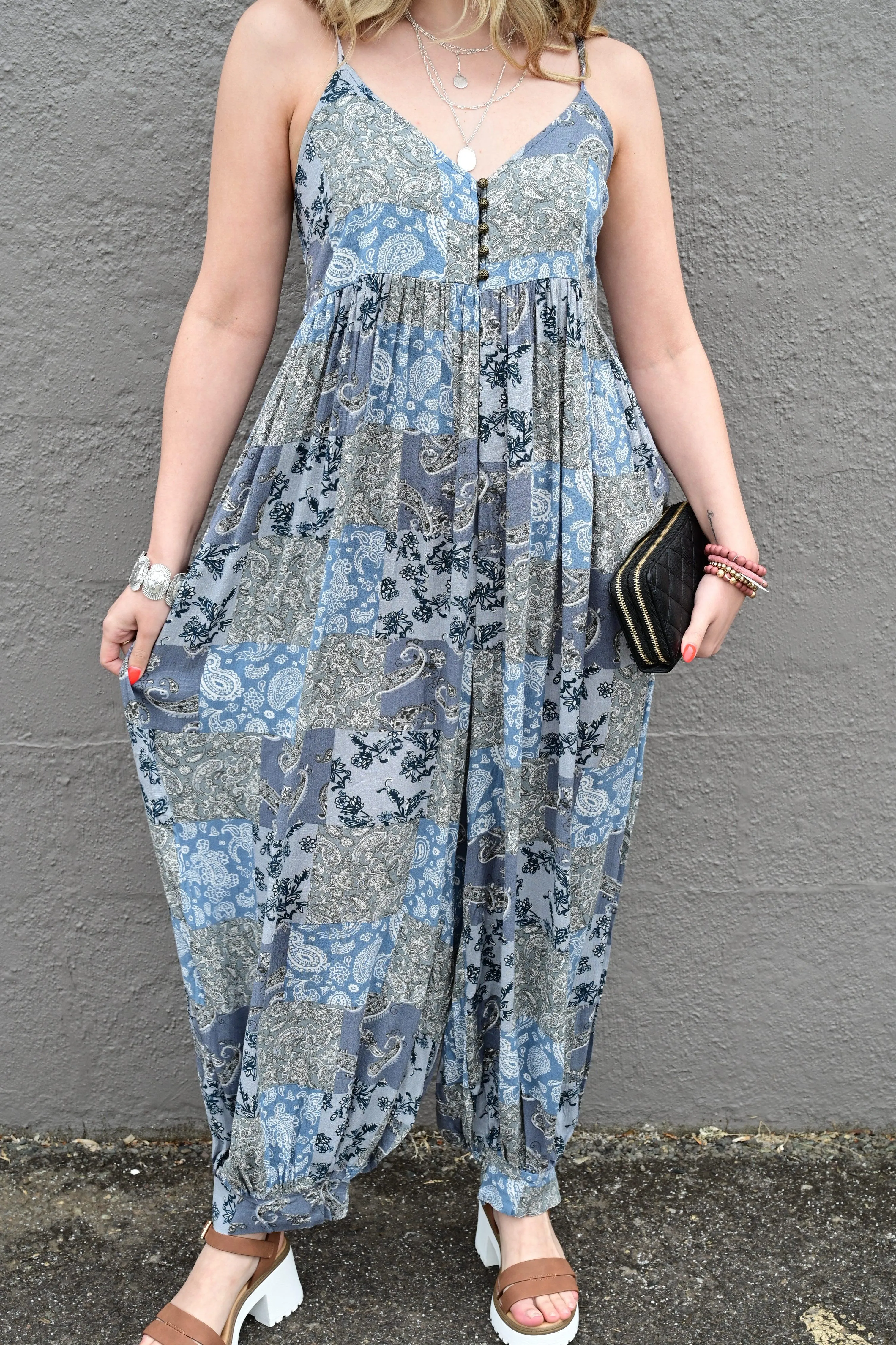 Rustic Rose Jumpsuit (FINAL SALE)
