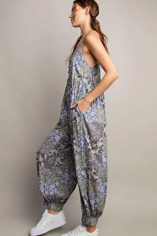 Rustic Rose Jumpsuit (FINAL SALE)