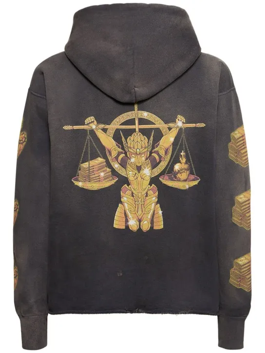 Saint Michael   Manga print hoodie 