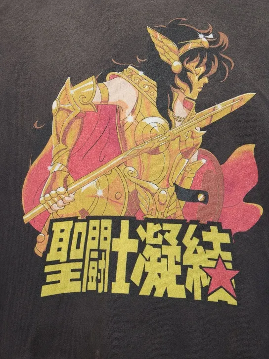 Saint Michael   Manga print hoodie 