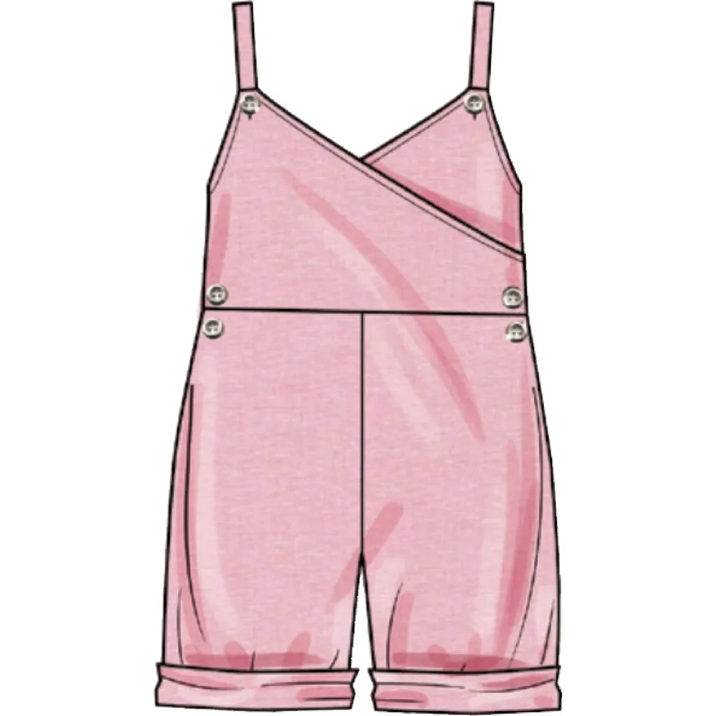 Simplicity Sewing Pattern S9558 Toddlers' and Children's Jumpsuit, Romper and Jumper