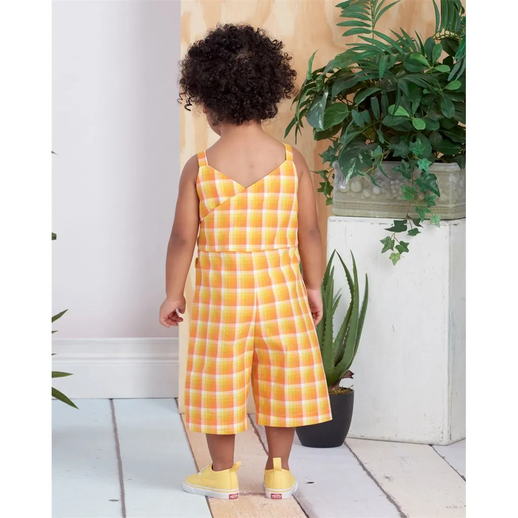 Simplicity Sewing Pattern S9558 Toddlers' and Children's Jumpsuit, Romper and Jumper