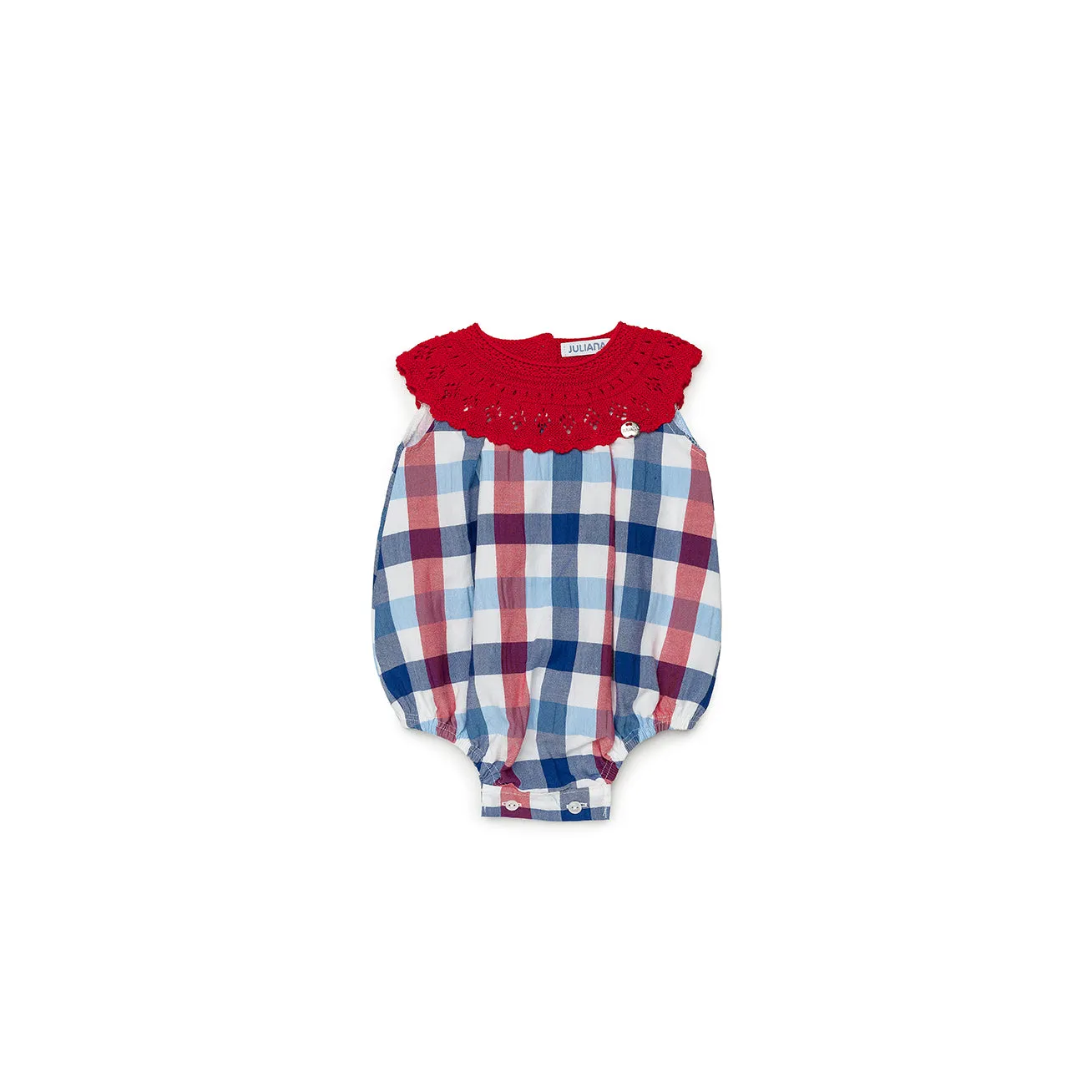SS24 Juliana Baby Red, White & Blue Romper