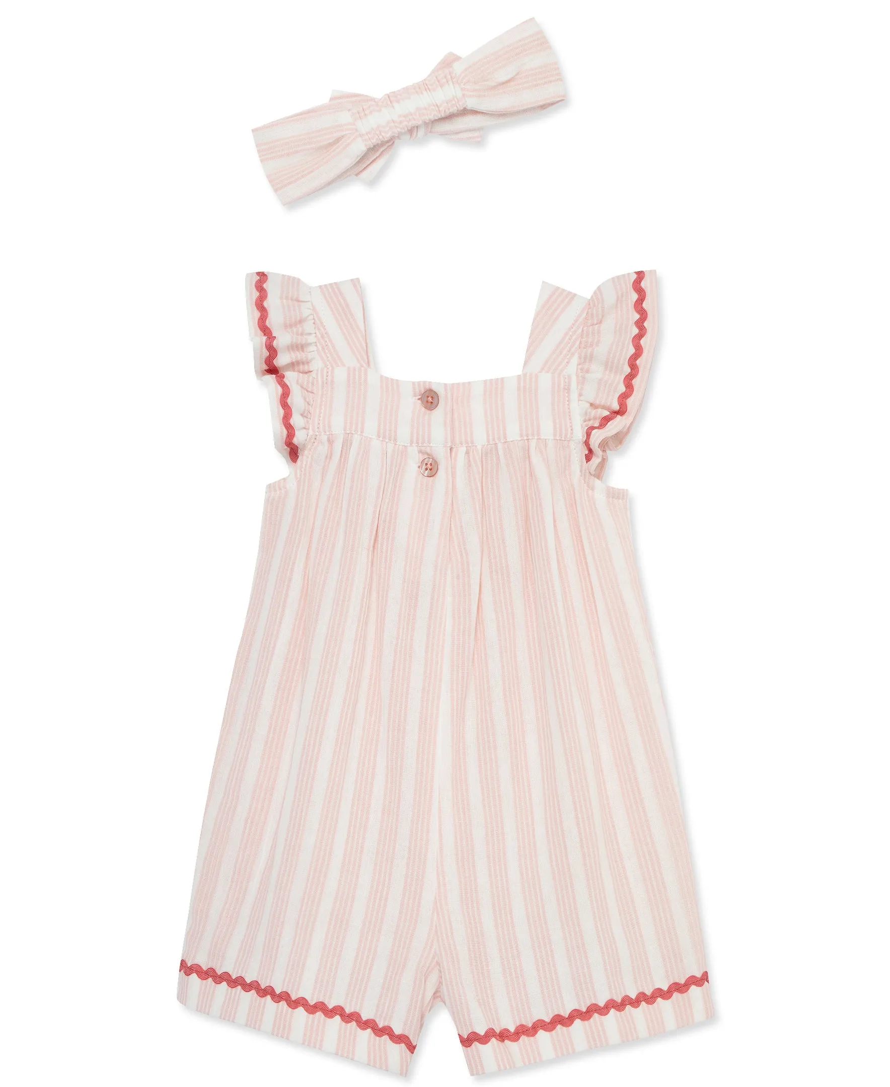 Stripe Gauze Romper (12M-24M)