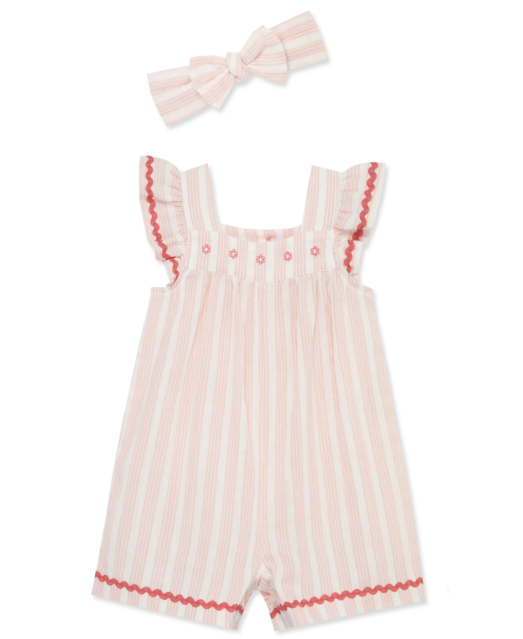 Stripe Gauze Romper (12M-24M)