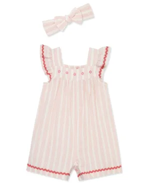 Stripe Gauze Romper (12M-24M)