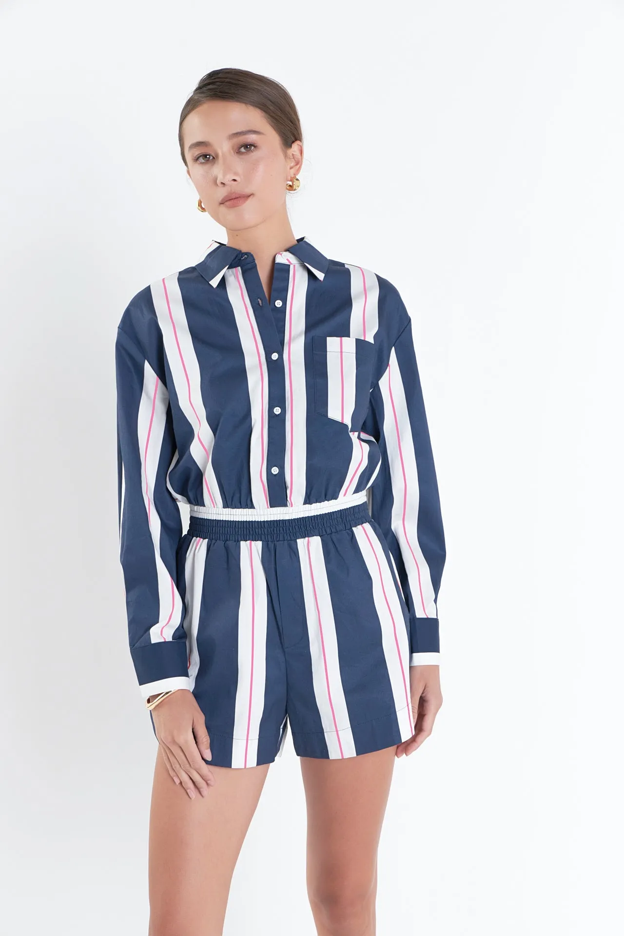 Stripe Romper