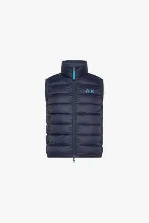 Sun 68 Smanicato Piuma Blu Bambino