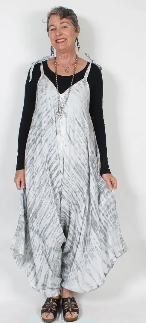 Sunheart Batik Jumpsuit Romper Boho Hippie Chic Resort Wear Sml-3X