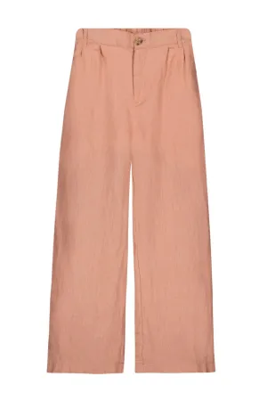 Teen Collab Luna Wide Leg Pants Loris Peach