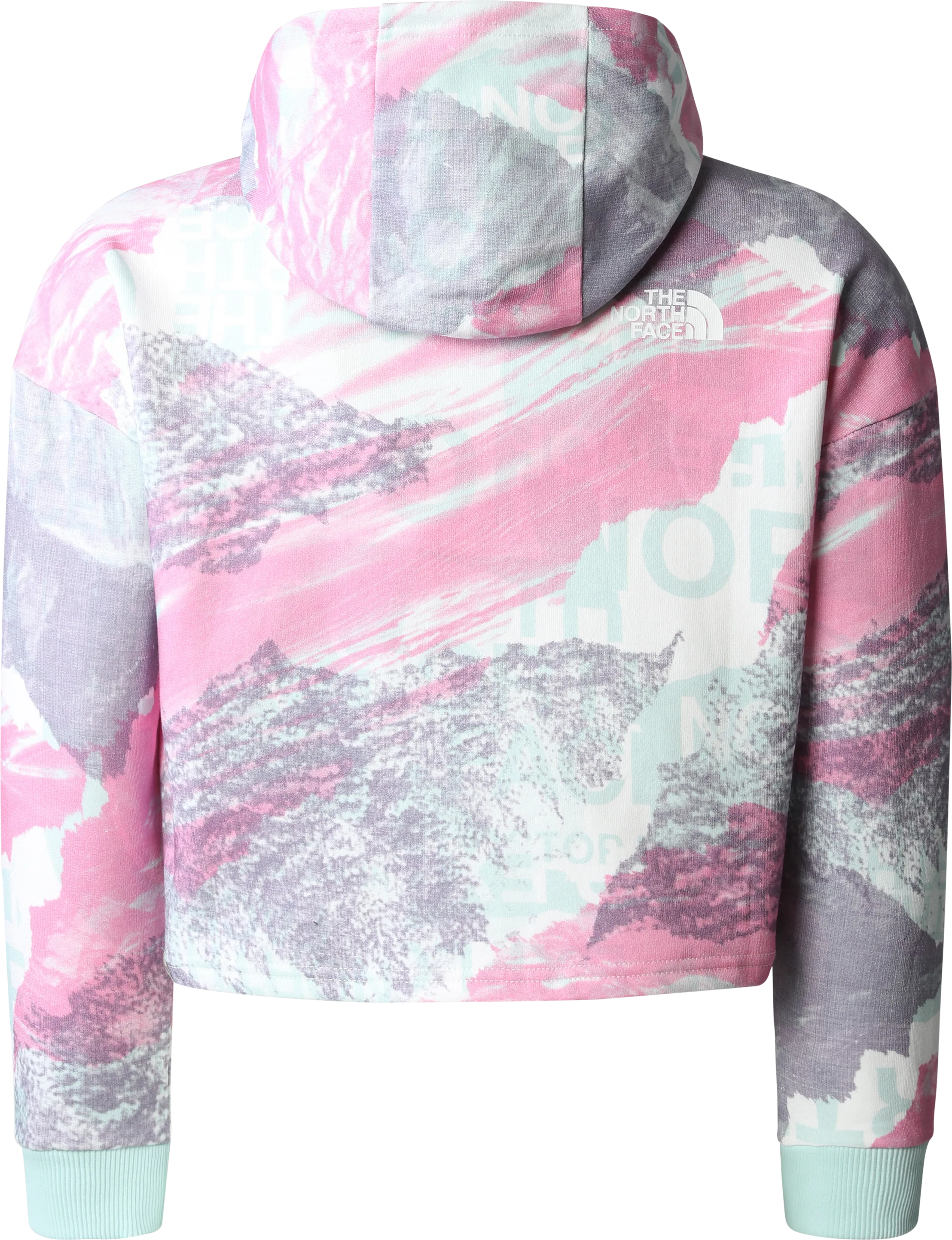 The North Face Girls&#x27; Drew Peak Light Hoodie Super Pink Girls Print | Buy The North Face Girls&#x27; Drew Peak Light Hoodie Super Pink Girls Print here | Outnorth