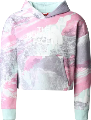 The North Face Girls&#x27; Drew Peak Light Hoodie Super Pink Girls Print | Buy The North Face Girls&#x27; Drew Peak Light Hoodie Super Pink Girls Print here | Outnorth