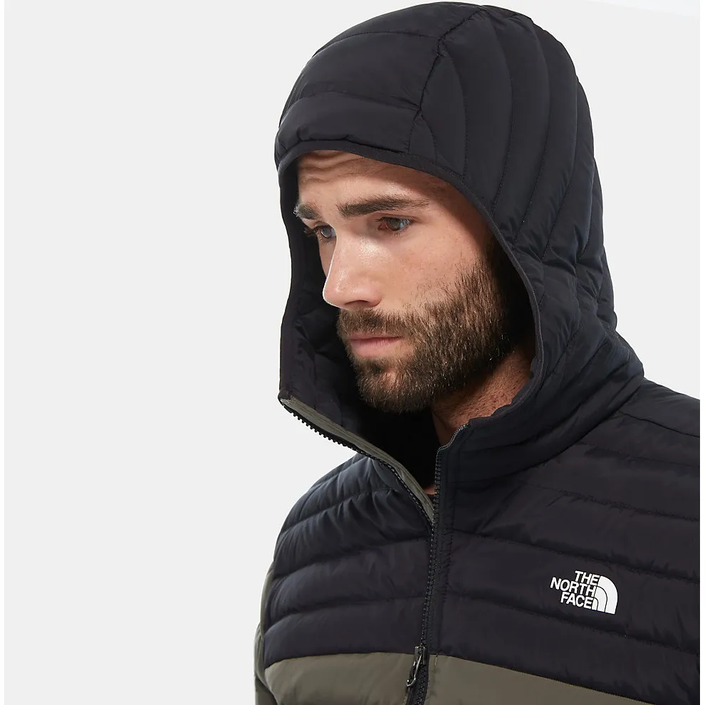 The North Face Men&#x27;s Stretch Down Hoodie New Taupe Green/Tnf Black | Buy The North Face Men&#x27;s Stretch Down Hoodie New Taupe Green/Tnf Black here | Outnorth