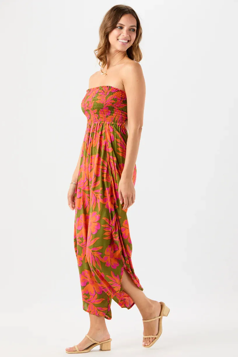 TIARE HAWAII Hoku Jumpsuit - Seychelles Green