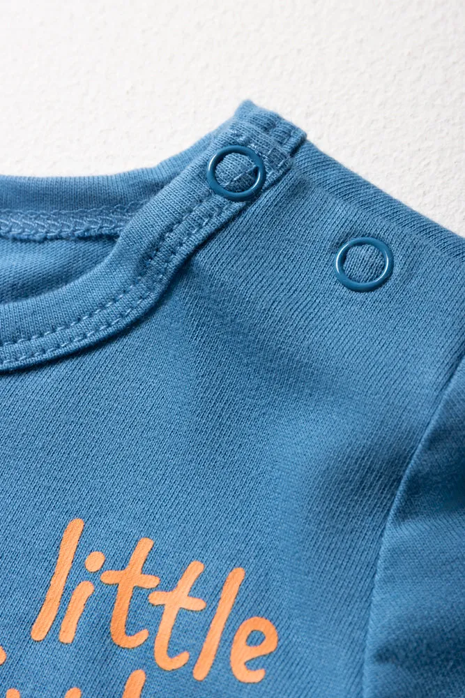 Tiger Romper Blue