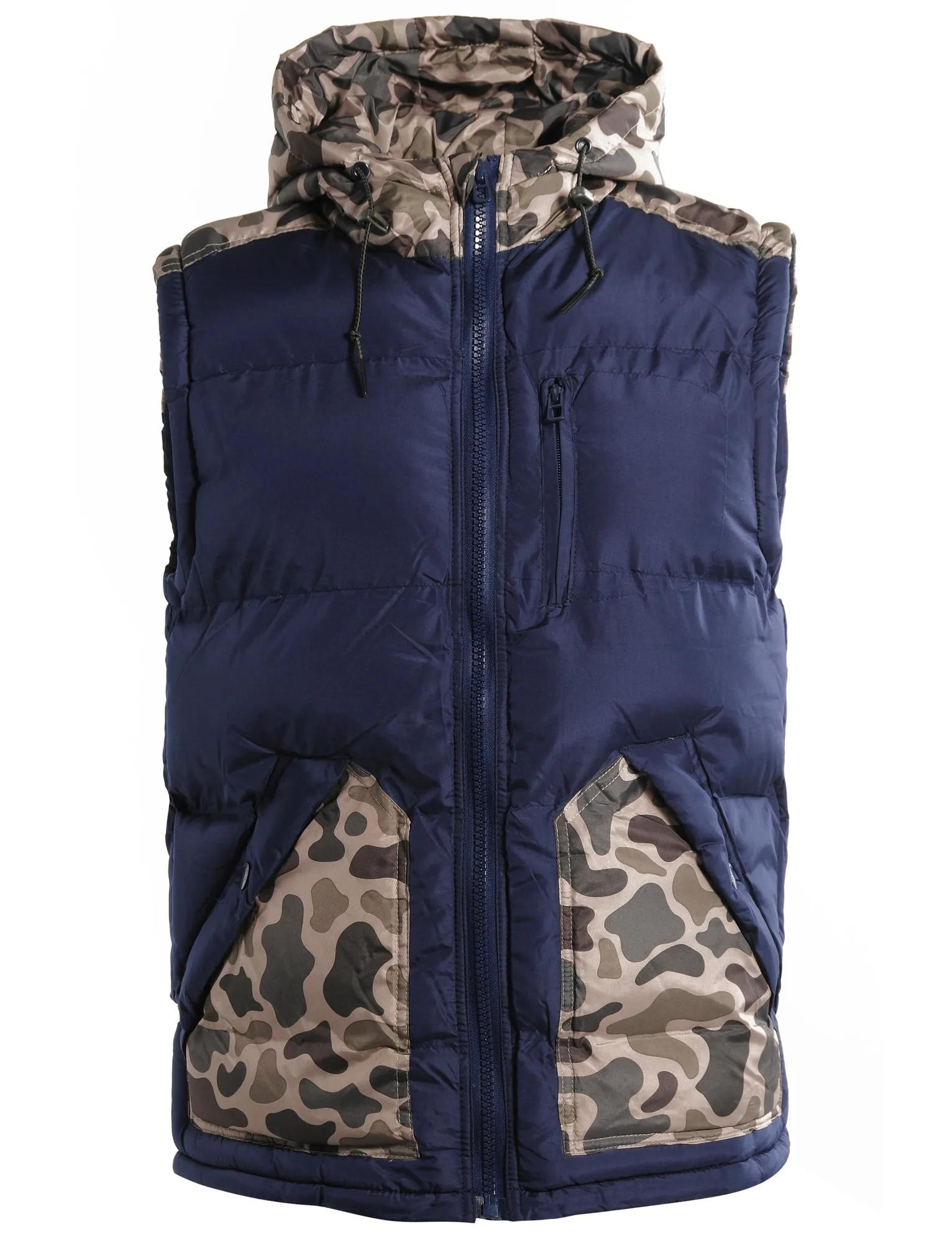 Tokyo Laundry Briscoe Hooded Camo Gilet