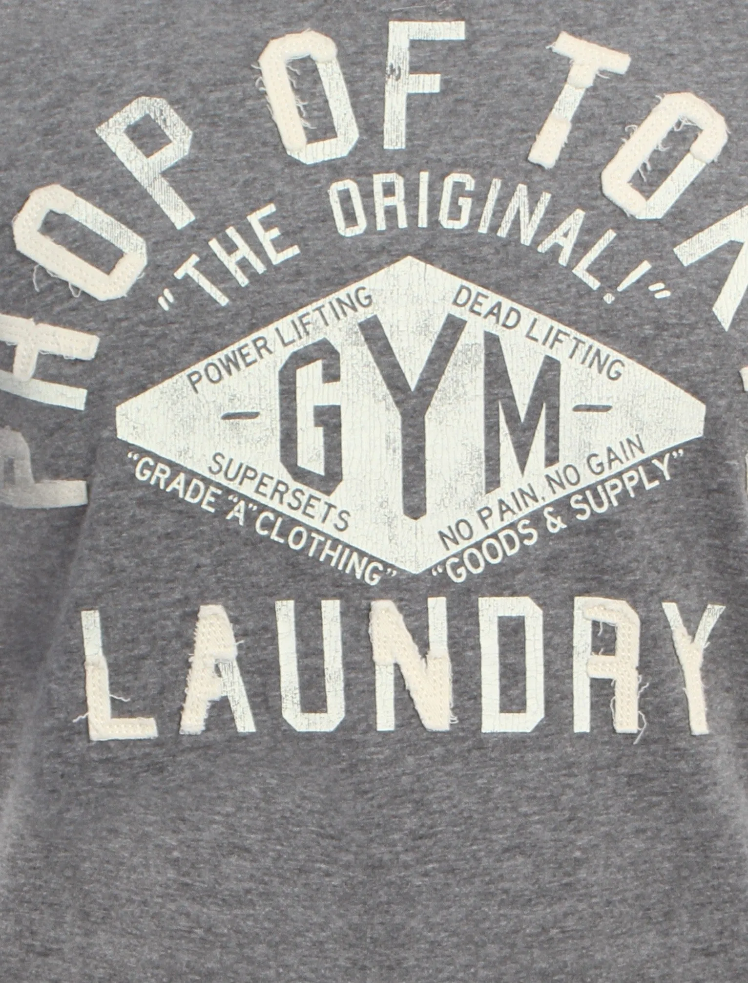 Tokyo Laundry Gym long sleeved top grey
