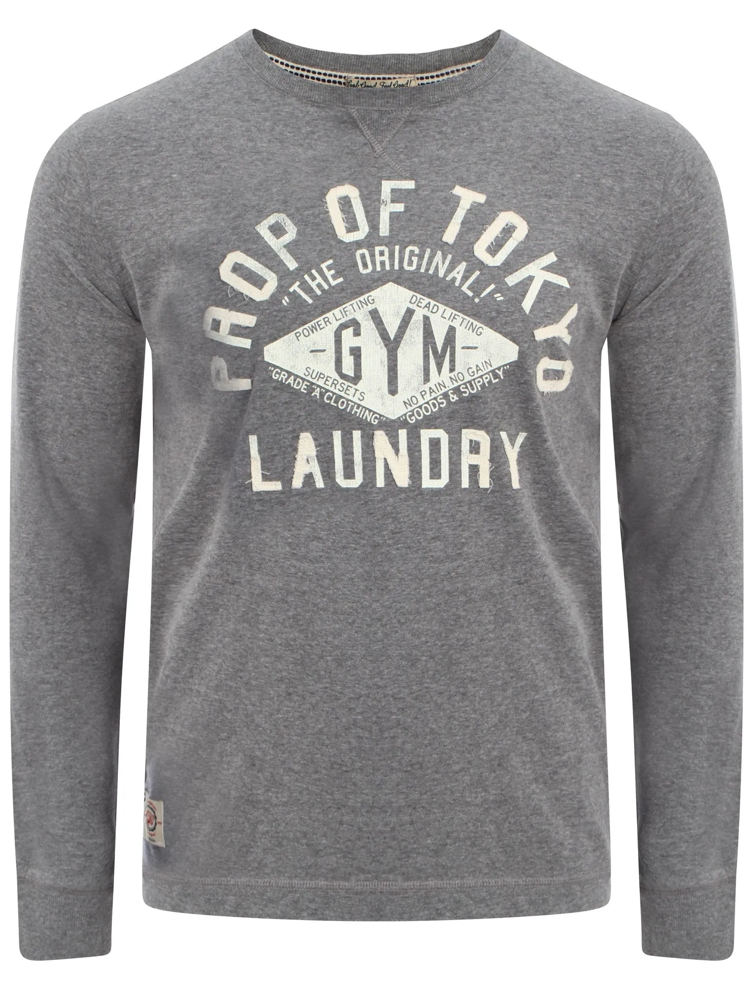 Tokyo Laundry Gym long sleeved top grey