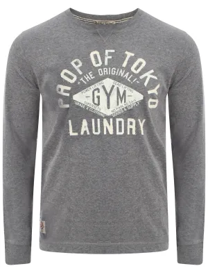 Tokyo Laundry Gym long sleeved top grey