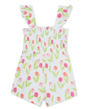 Tulip Jersey Knit Romper (12M-24M)
