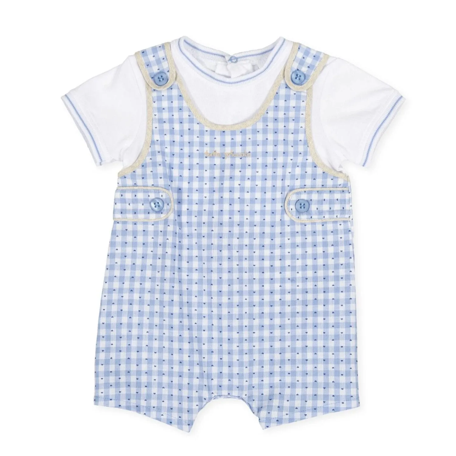 Tutto Piccolo Blue Romper