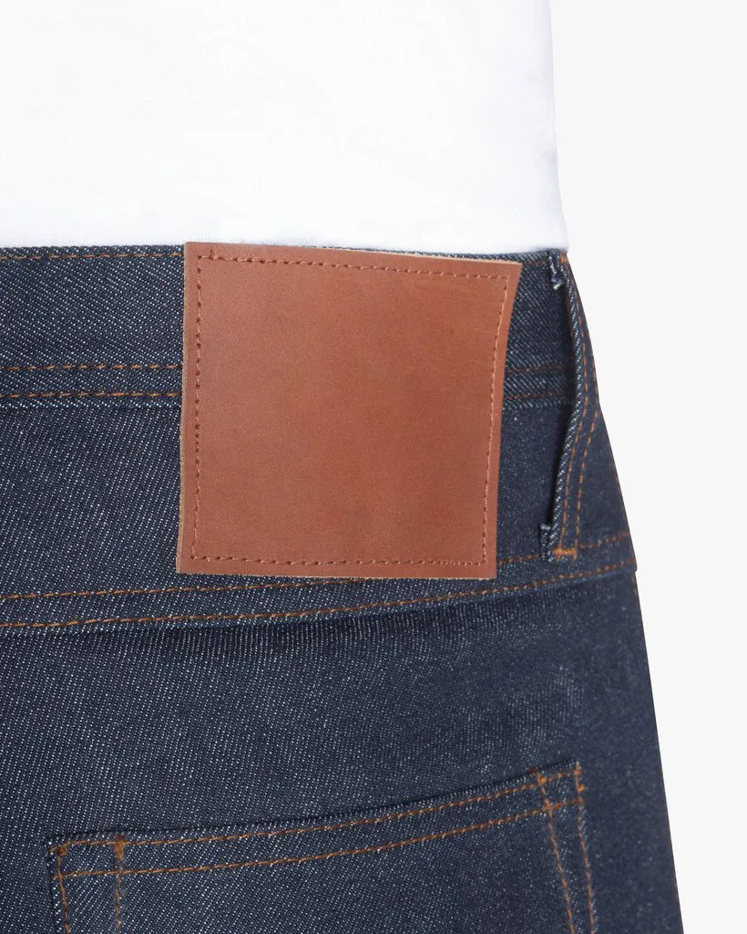 Unbranded UB301 Straight Fit Mens Jeans - 14.5oz Indigo Selvedge
