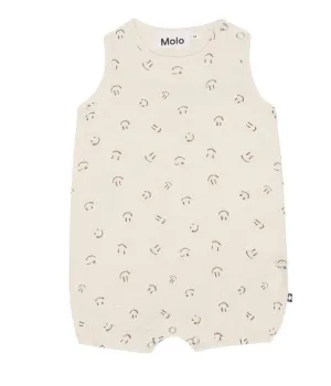 Unisex Forever Baby Cotton Romper | Happy Mini | Molo