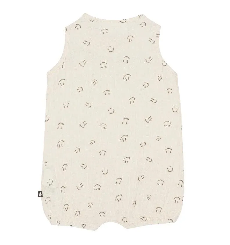 Unisex Forever Baby Cotton Romper | Happy Mini | Molo