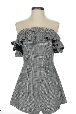 Urban outfitters Houndstooth romper