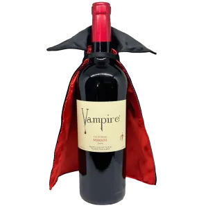 VAMPIRE® MERLOT WITH VAMPIRE WINE CAPE