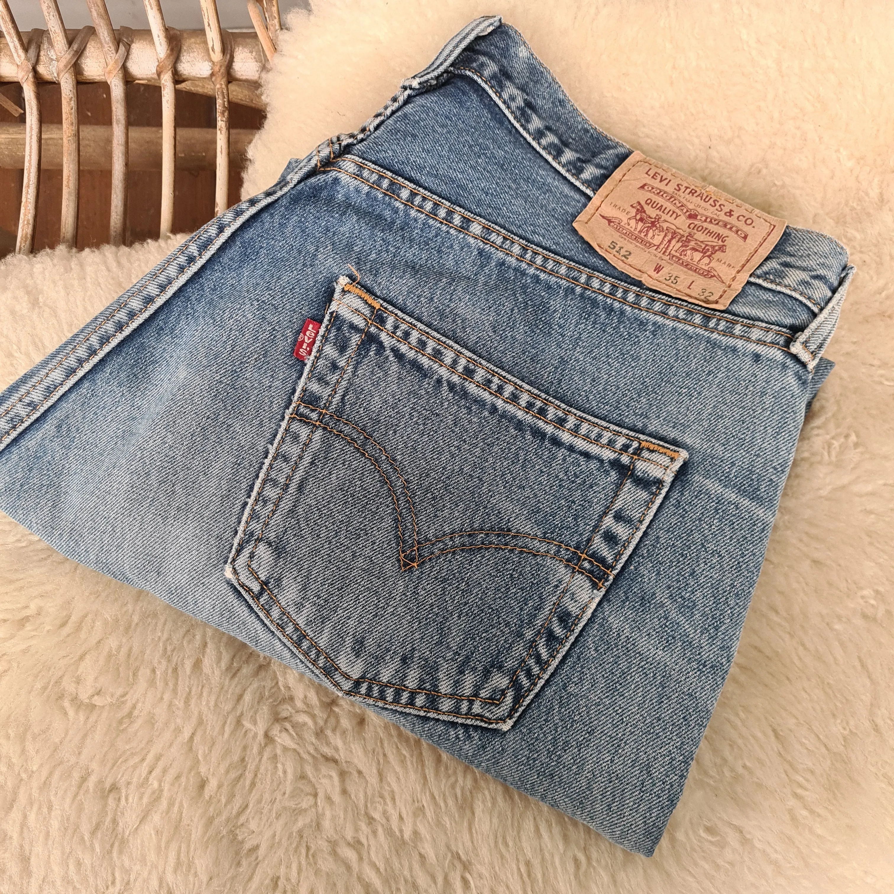 Vintage levis 512 size 35/32