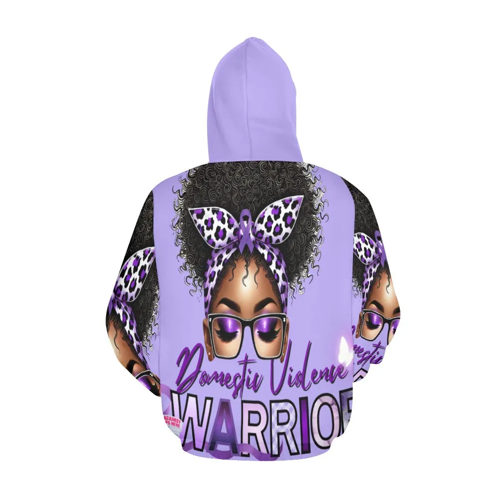 Women's Domestic Violence Warrior Hoodie