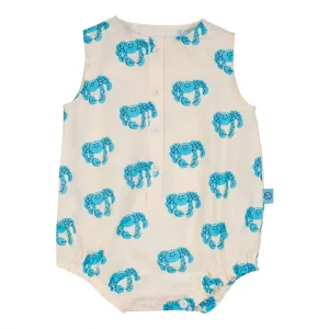 Wynken Turquoise Rope Romper