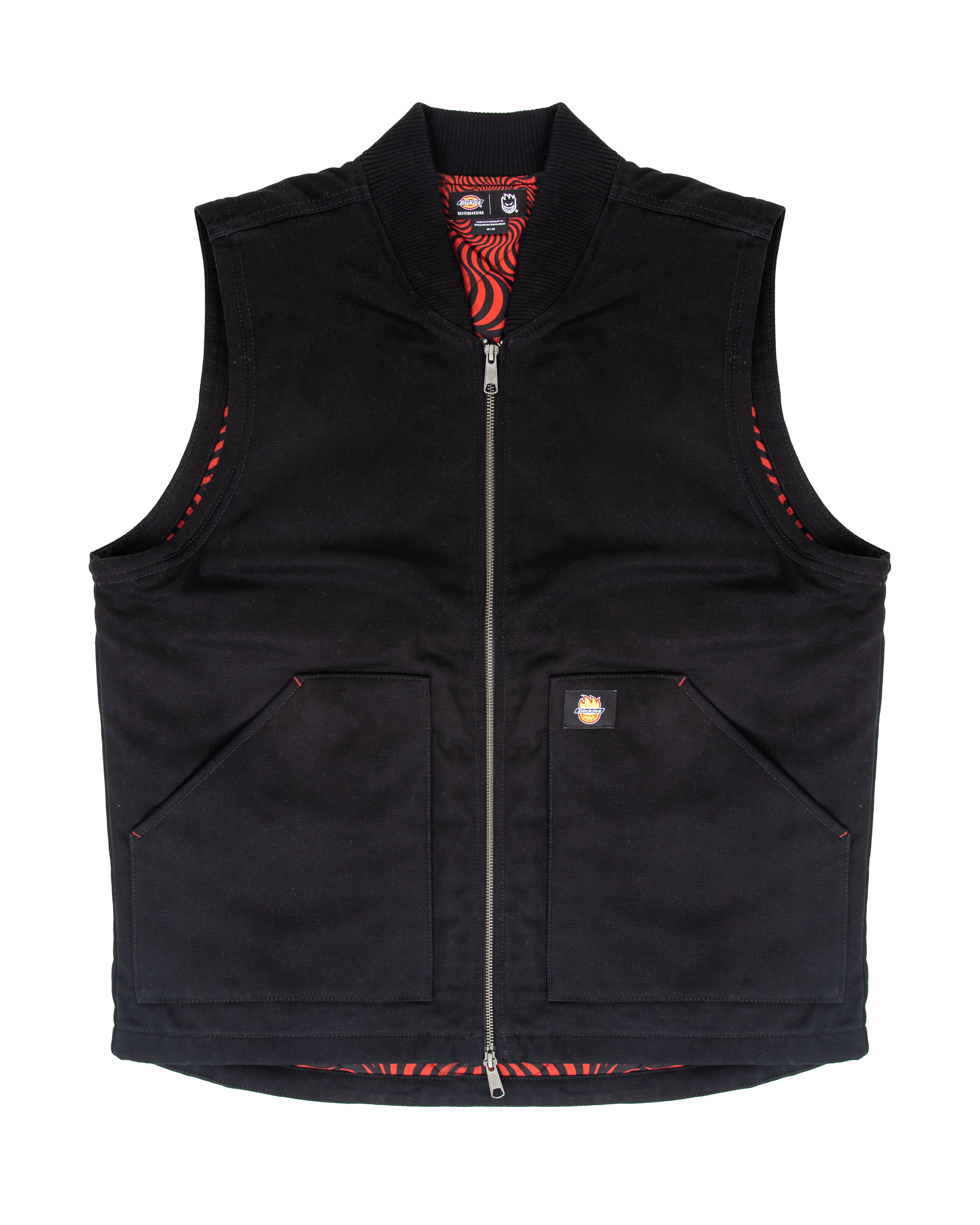 X Spitfire Gilet in Black
