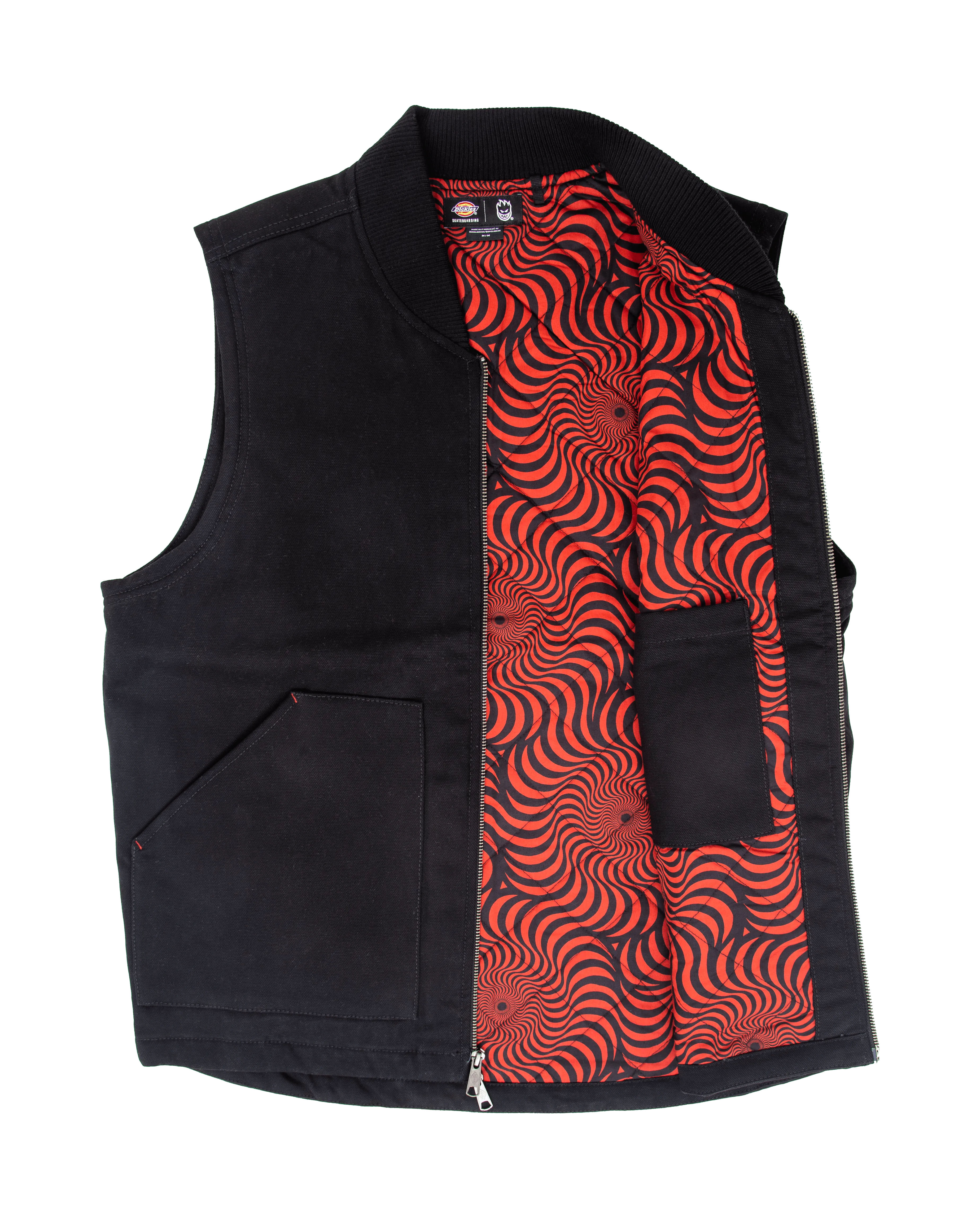 X Spitfire Gilet in Black